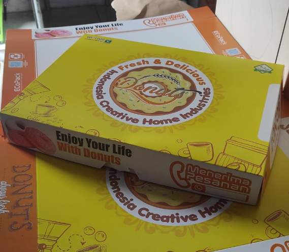 Dus Donat Jumbo isi 12